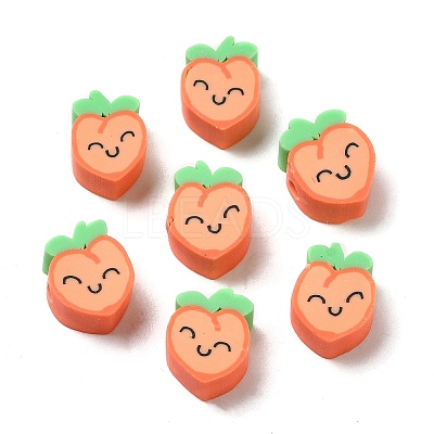 Handmade Polymer Clay Beads X-CLAY-D008-01-1