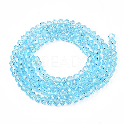 Glass Beads Strands LS-EGLA-A034-T3mm-D28-1