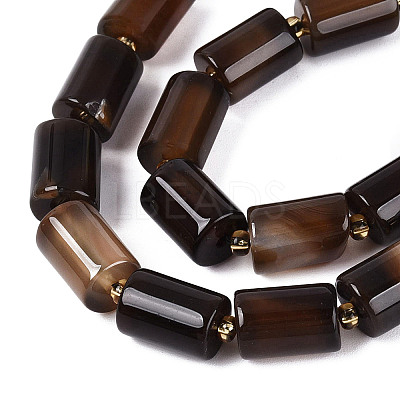 Natural Agate Beads Strands G-N362-20A-01-1