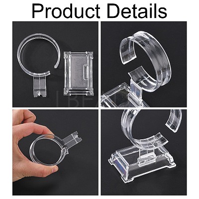 Plastic Bracelet Displays BDIS-B001-2-1