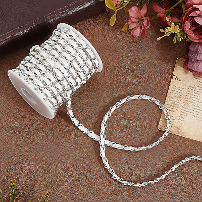 CutHollow 10Yards Oxidation Aluminum Rope Chains CHA-CL0001-01A-01-1