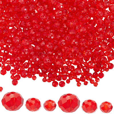 Electroplate Glass Beads Strands EGLA-PA0001-02B-1