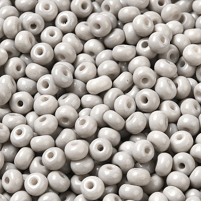 Baking Paint Glass Seed Beads SEED-B001-02A-04-1