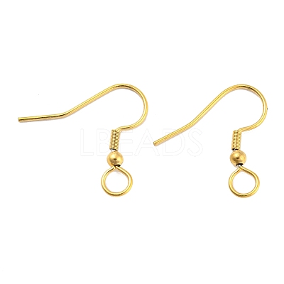 304 Stainless Steel Earring Hooks X-STAS-B047-30G-1