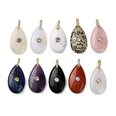 Natural & Synthetic Mixed Stone Pendants G-B188-01G-1