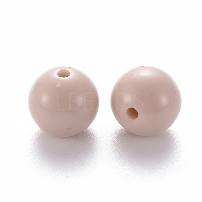Opaque Acrylic Beads X-MACR-S370-C16mm-34-1