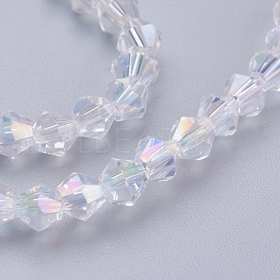Glass Beads Strands X-EGLA-S056-04-1