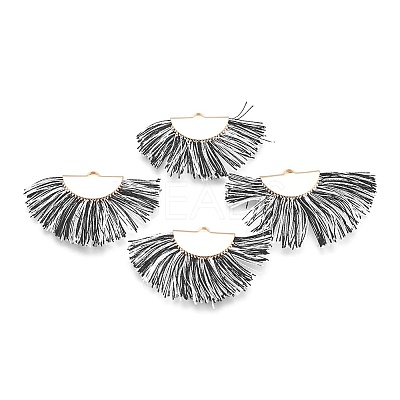 Nylon Tassel Pendants KK-F755-28G-01-NF-1