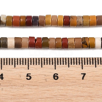 Natural Mookaite Beads Strands G-F631-A20-1