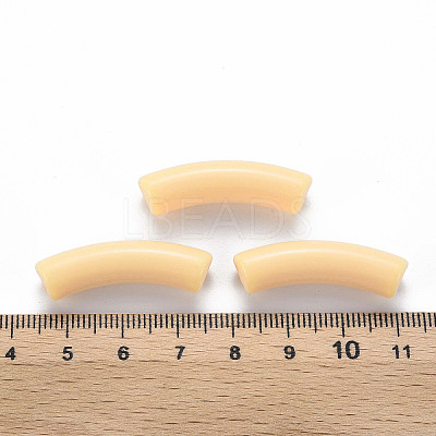 Opaque Acrylic Beads X-MACR-S372-002B-S021-1