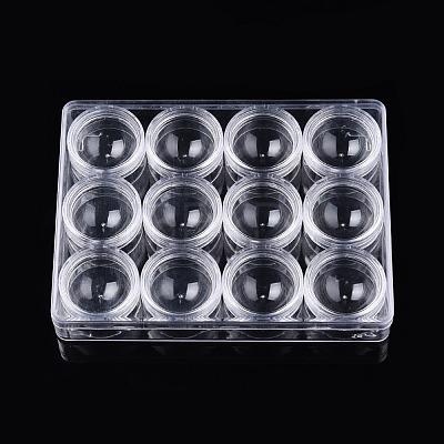 Rectangle Polystyrene Plastic Bead Storage Containers CON-N011-046A-1