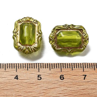 Transparent Acrylic Beads OACR-Q016-08A-1