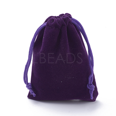 Rectangle Velvet Pouches TP-R022-5x7-08-1-1