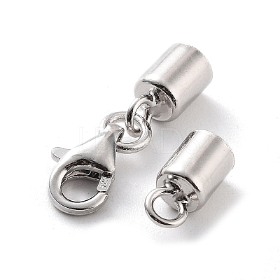 Anti-Tarnish 925 Sterling Silver Lobster Claw Clasps STER-P055-03F-P-1