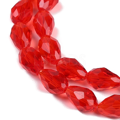 Transparent Glass Beads Strands EGLA-N013-T10mm-D12-1