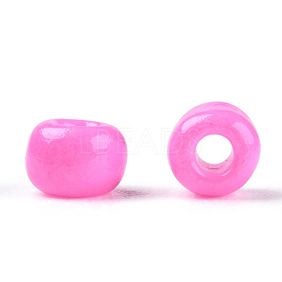 Baking Paint Glass Seed Beads SEED-S002-K2-1