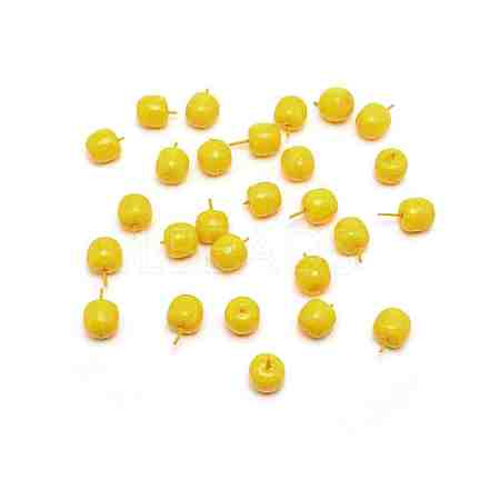 Mini Artificial Apple DJEW-WH0039-02-1