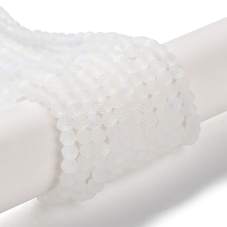 Transparent Glass Beads Strands EGLA-A044-T6mm-MB19-1