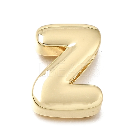 Brass Slide Charms KK-E802-33G-Z-1