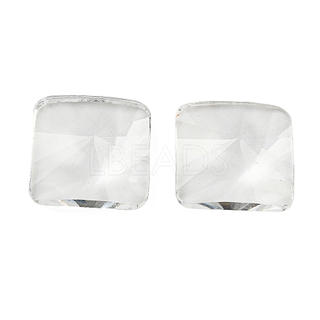Transparent K5 Glass Cabochons GLAA-NH0001-02B-1