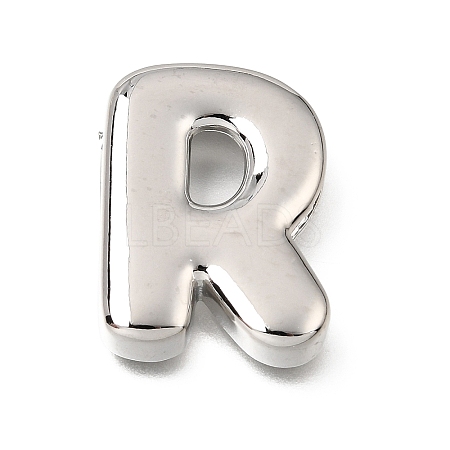 Brass Slide Charms KK-Z163-01P-R-1