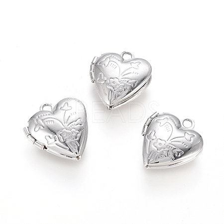 Brass Locket Pendants LS-KK-G386-10P-1