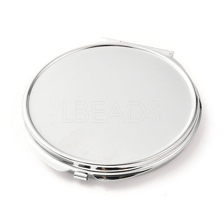 DIY Stainless Iron Cosmetic Mirrors DIY-L056-02P-1