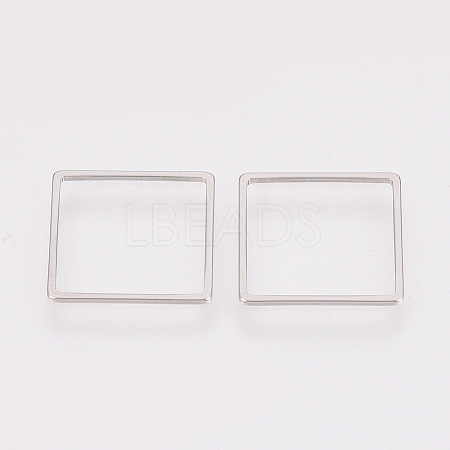 Anti-Tarnish 304 Stainless Steel Linking Ring STAS-S079-09B-1-1