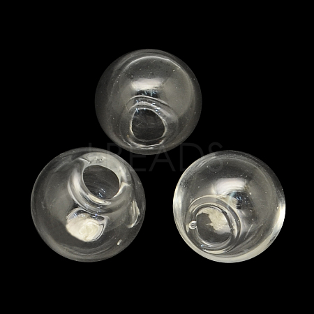 Round Handmade Blown Glass Globe Ball Bottles X-BLOW-R002-8mm-1