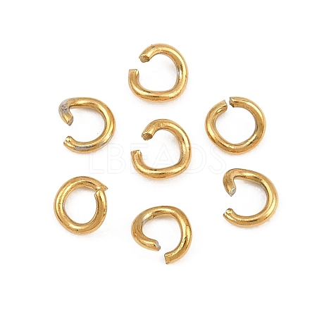 304 Stainless Steel Open Jump Rings STAS-M235-02D-G-1