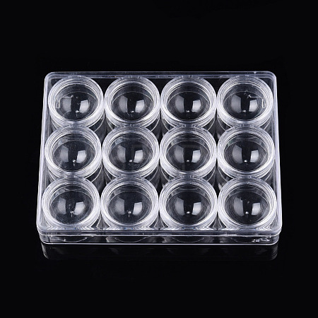 Rectangle Polystyrene Plastic Bead Storage Containers CON-N011-046A-1
