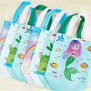 Gorgecraft 8Pcs 4 Styles Non-Woven Fabric Reusable Folding Gift Bags with Handle ABAG-GF0001-19C-7
