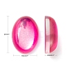 Glass Cabochons GGLA-K004-18x25mm-6