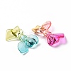 Two Tone Transparent Acrylic Beads OACR-P011-01A-4