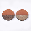 Resin & Walnut Wood Pendants RESI-S358-02B-13-2