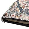 Bohemian Flower Printed Linen Storage Zipper Clutch Bags ABAG-Z002-03C-2