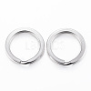 Tarnish Resistant 304 Stainless Steel Split Key Rings STAS-P177-1.6x20mm-P-1