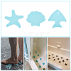 PEVA Adhesive Non-Slip Bathtub Stickers FIND-WH0077-40-6