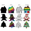 DIY Christmas Theme Scratch Art DIY-B024-03-2
