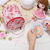 Polycotton Knitting Zipper Cylinder Bag AJEW-WH20011-19B-3