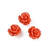 Synthetic Coral Carved Beads CORA-M001-07P-1