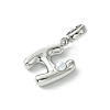 Rack Plating Brass with ABS Plastic Pearl European Dangle Charms KK-G501-02H-P-2