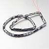 Non-magnetic Synthetic Hematite Bead Strands G-F300-38A-09-2