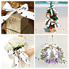 1Roll Printed Polyester Chiffon Ribbons OCOR-CY0002-35A-4