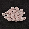 2-Hole Flat Round Resin Sewing Buttons for Costume Design BUTT-E119-36L-16-1