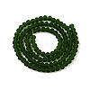 Transparent Glass Beads Strands EGLA-A044-T3mm-MD24-3