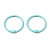 Spray Painted Iron Split Key Rings X-IFIN-T017-01-3