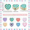240Pcs 8 Colors Handmade Polymer Clay Beads CLAY-SC0002-33-2