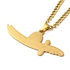 Sword Pendant Necklaces NJEW-C043-03G-1