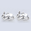 Tibetan Style Alloy Pendants TIBE-R316-017AS-RS-2